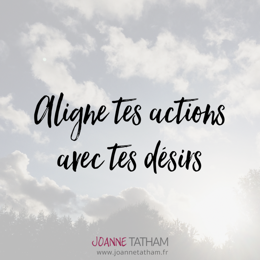 Que veux-tu & que fais-tu ?